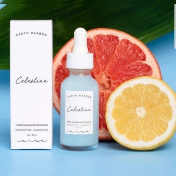 Earrh Harbor Celestine Hyrda plumping peptide serum with hyaluronic acid - Picture 2 of 2